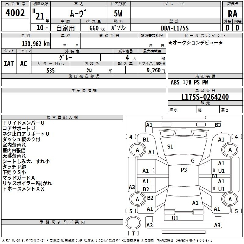 DAIHATSU MOVE