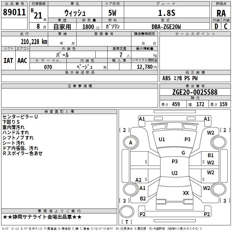 TOYOTA WISH
