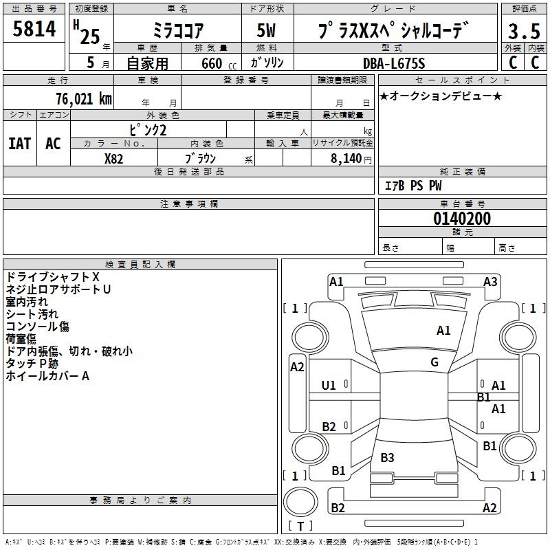 DAIHATSU MIRA COCOA