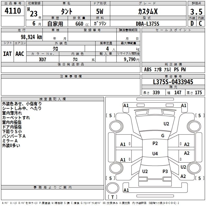 DAIHATSU TANTO