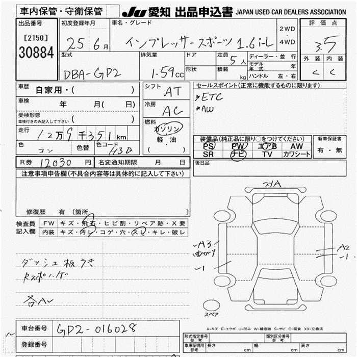 SUBARU IMPREZA