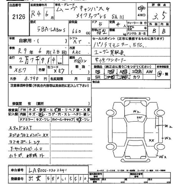 DAIHATSU MOVE CANBUS