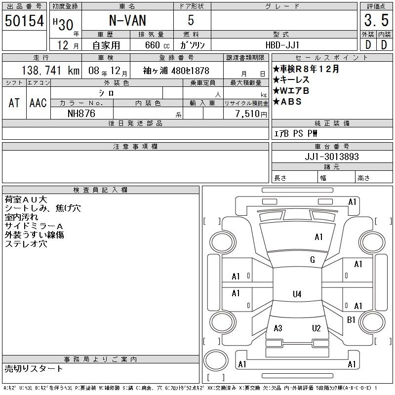 HONDA N-VAN
