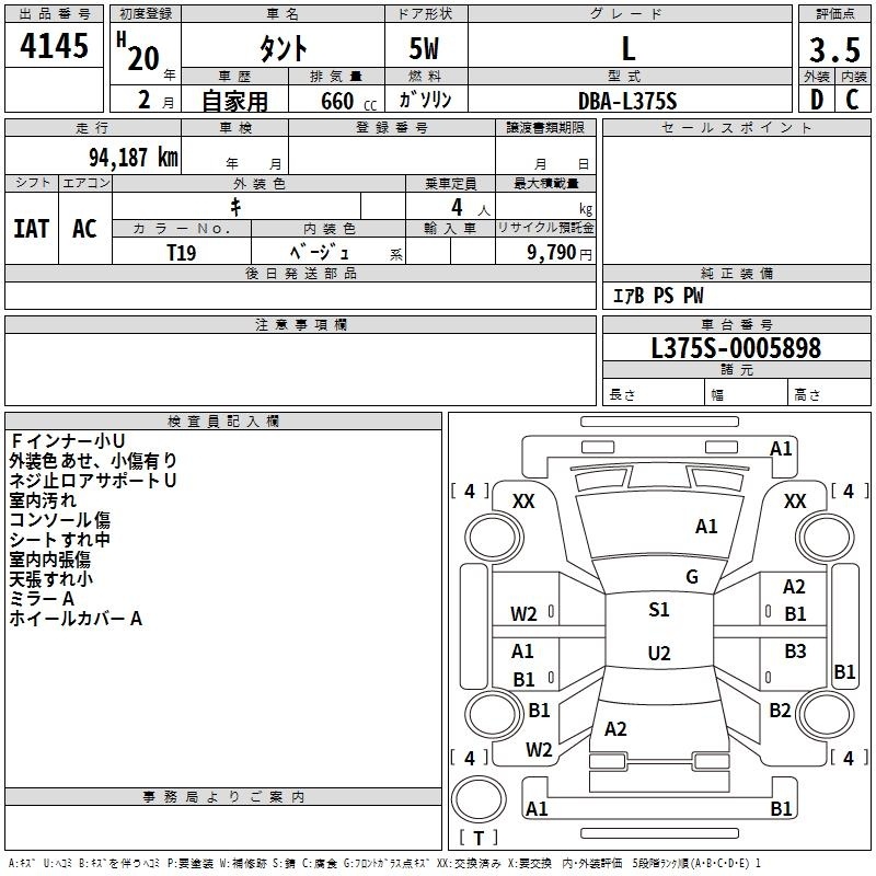 DAIHATSU TANTO