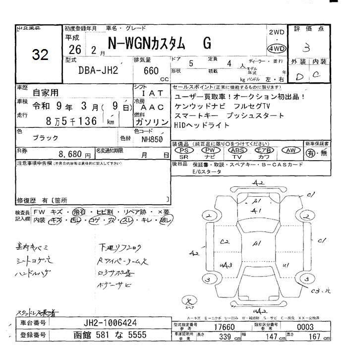 HONDA N-WGN