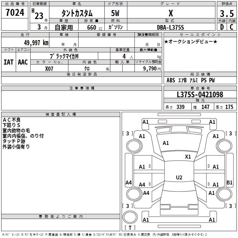 DAIHATSU TANTO