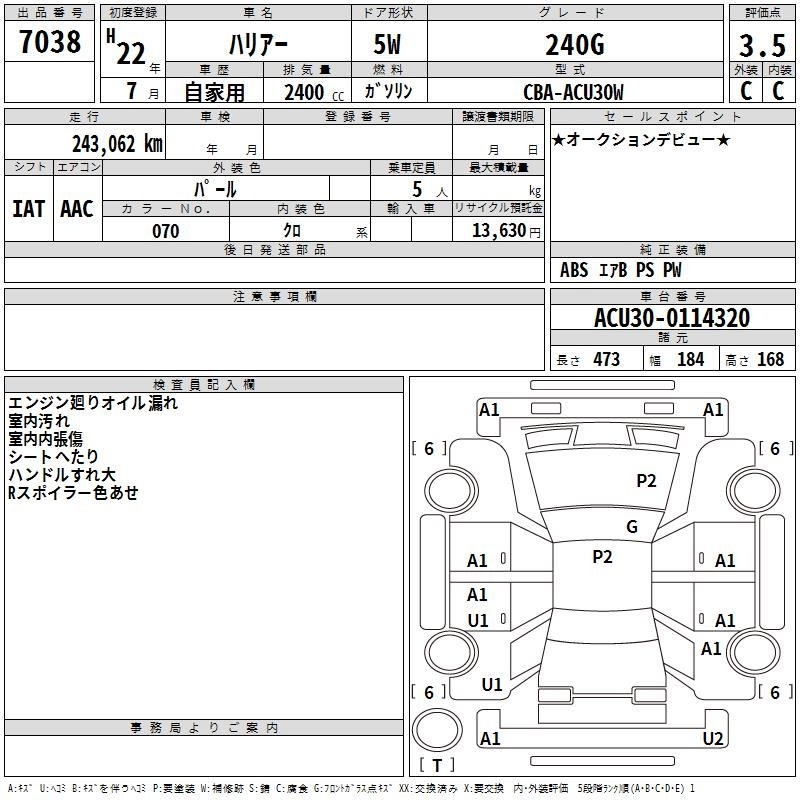 TOYOTA HARRIER