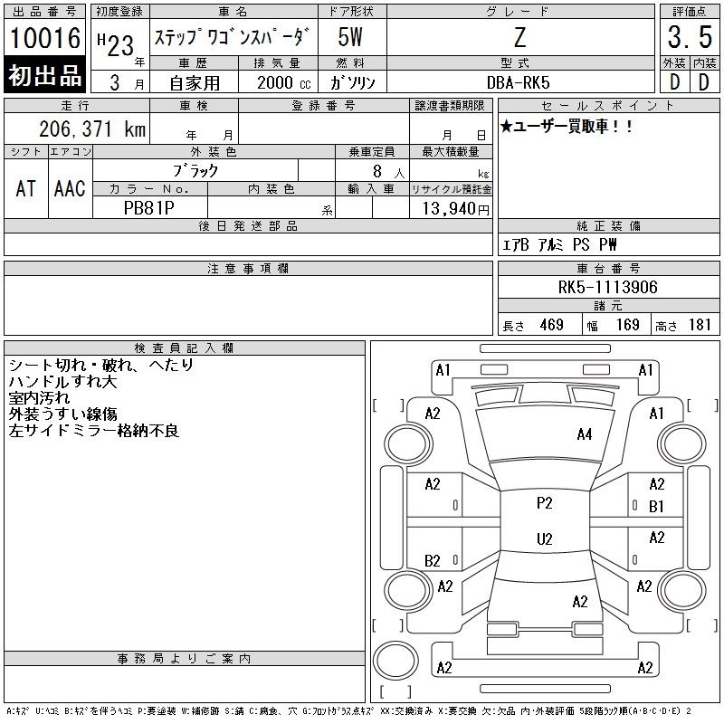 HONDA STEPWGN