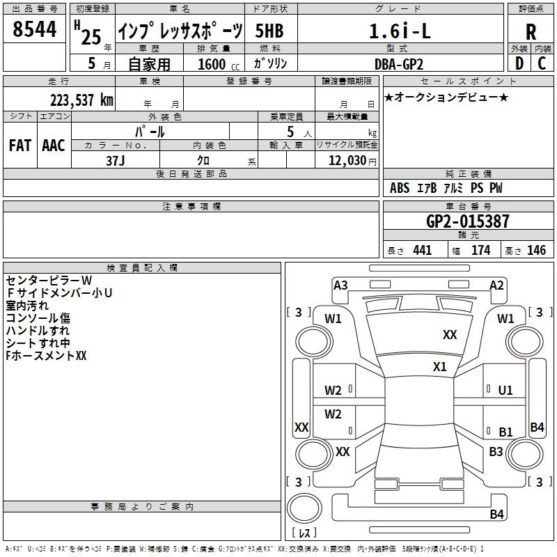 SUBARU IMPREZA