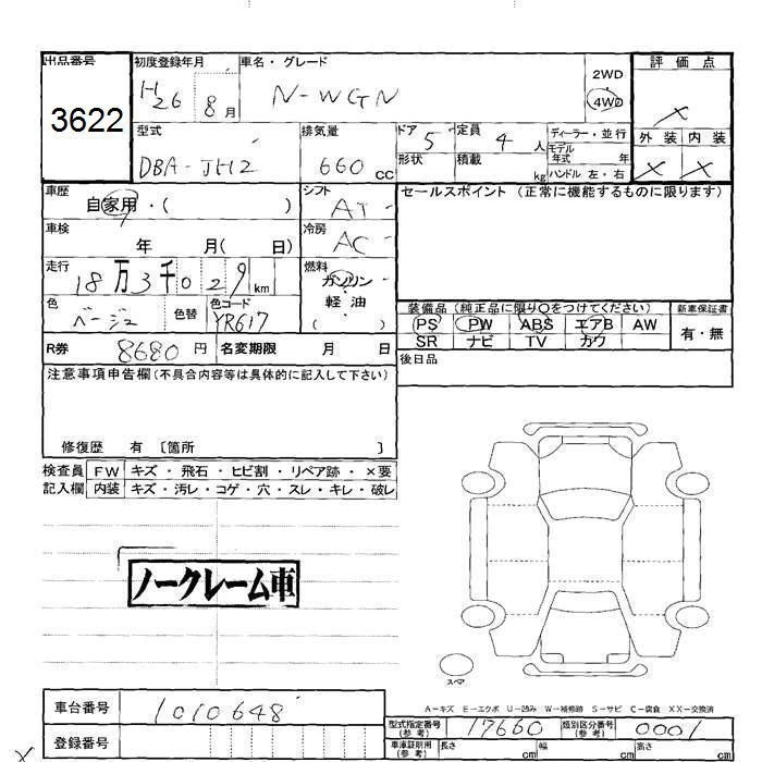 HONDA N-WGN