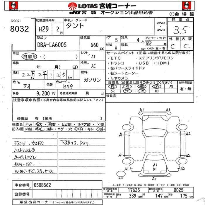 DAIHATSU TANTO