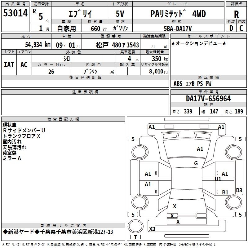 SUZUKI EVERY
