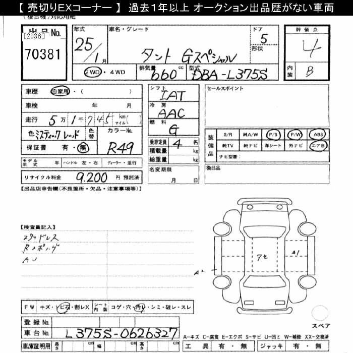 DAIHATSU TANTO