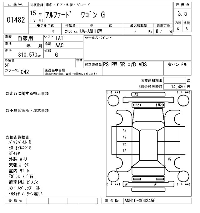 TOYOTA ALPHARD