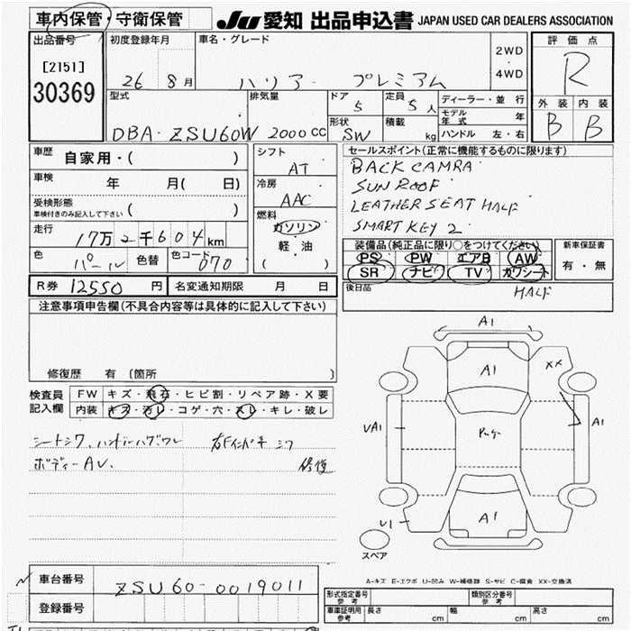 TOYOTA HARRIER