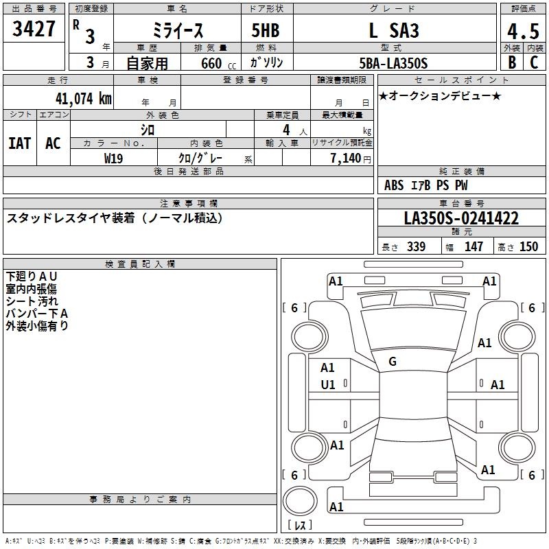 DAIHATSU MIRA E:S