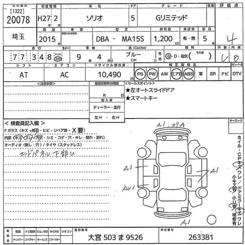 SUZUKI SOLIO