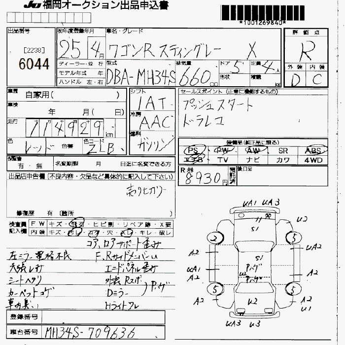 SUZUKI WAGON R