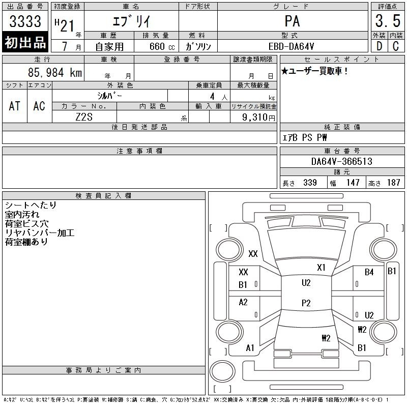 SUZUKI EVERY