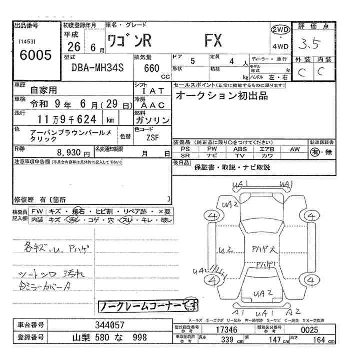 SUZUKI WAGON R