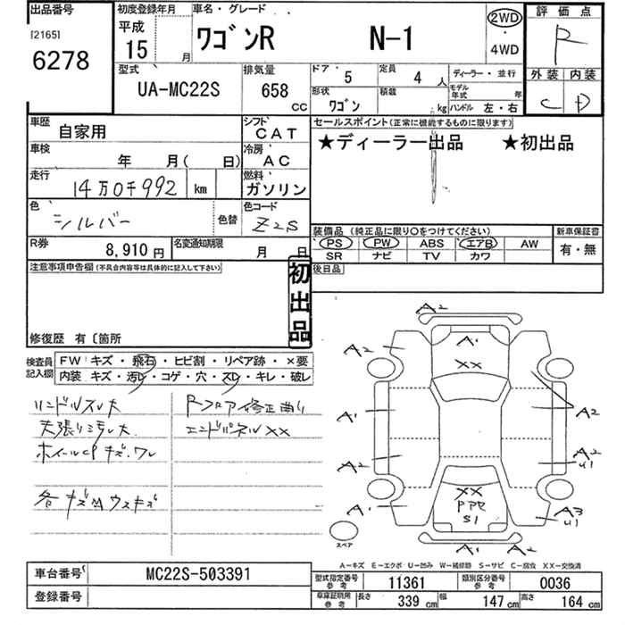 SUZUKI WAGON R