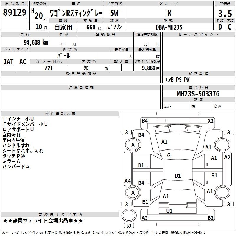 SUZUKI WAGON R