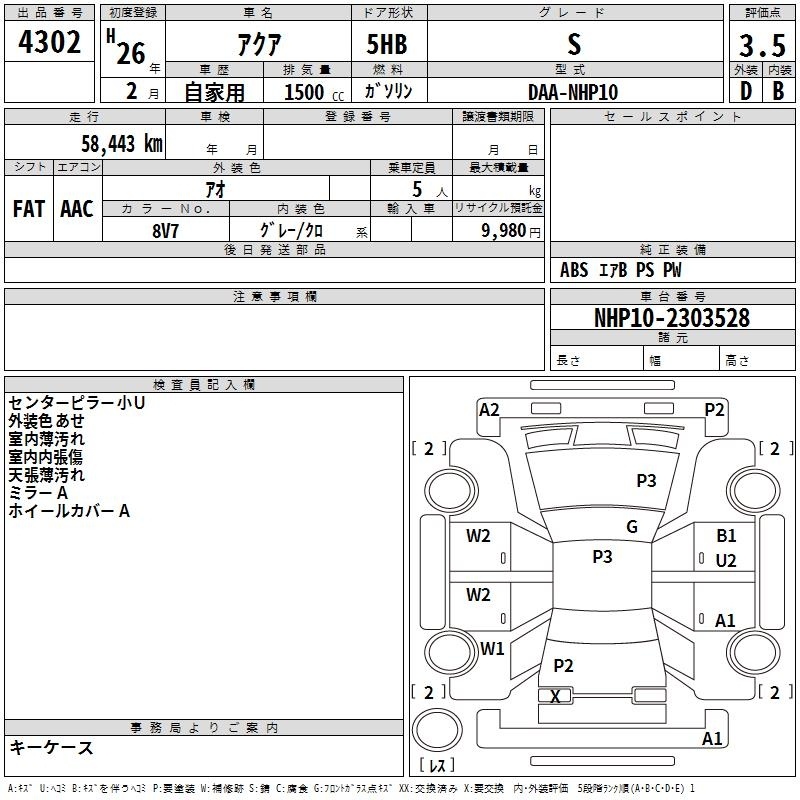 TOYOTA AQUA