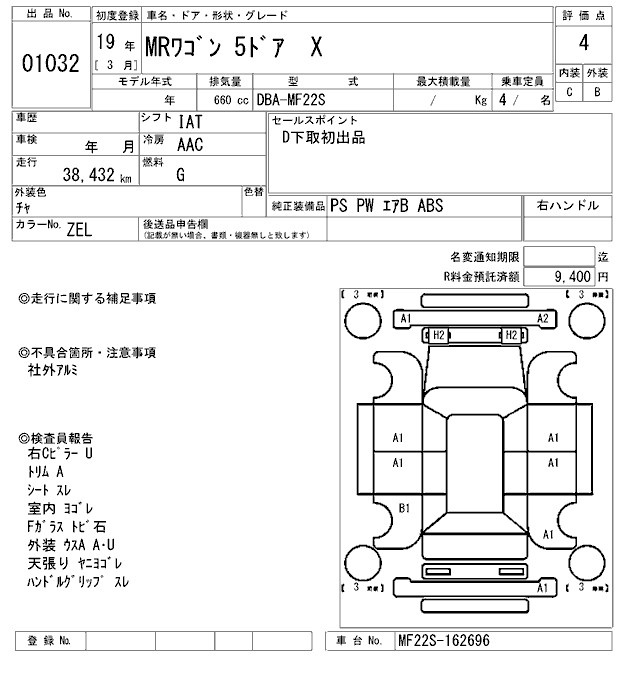 SUZUKI MR WAGON