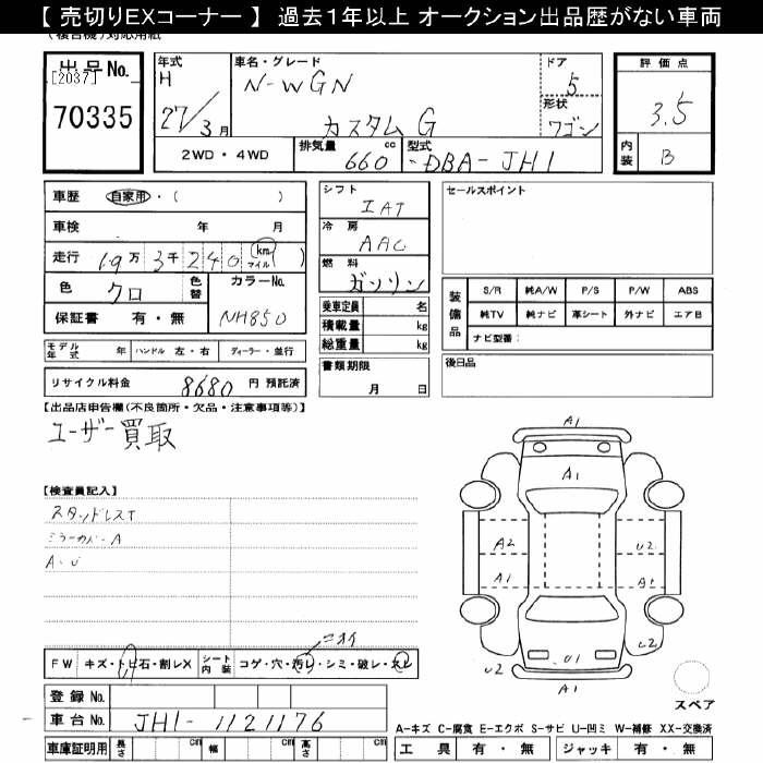 HONDA N-WGN