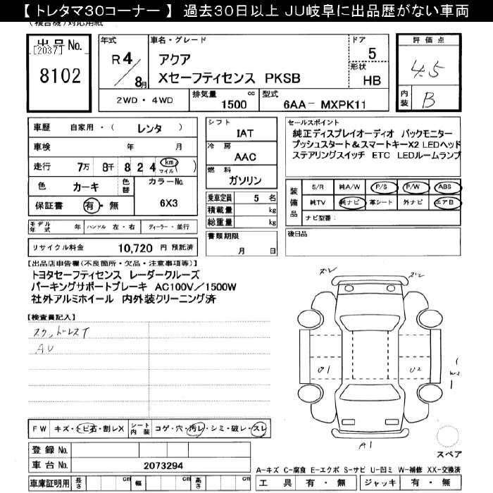 TOYOTA AQUA