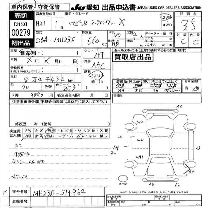 SUZUKI WAGON R