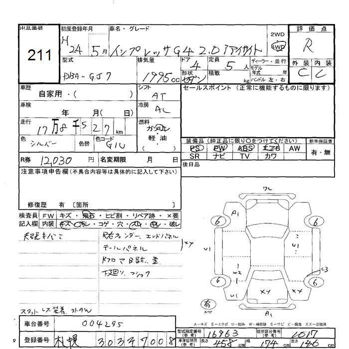 SUBARU IMPREZA