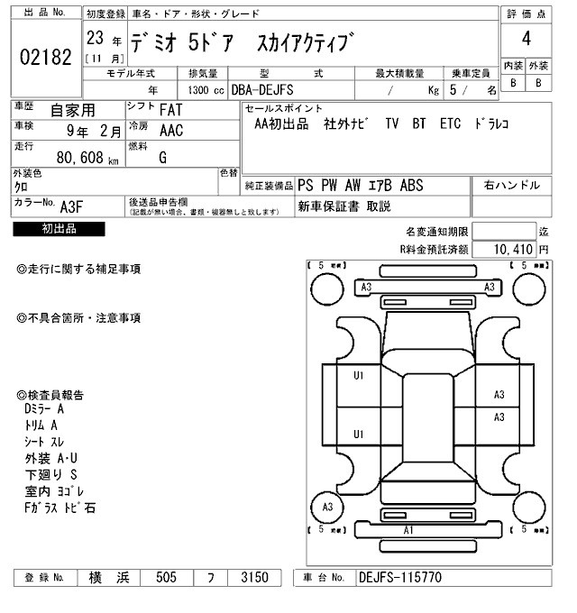 MAZDA DEMIO