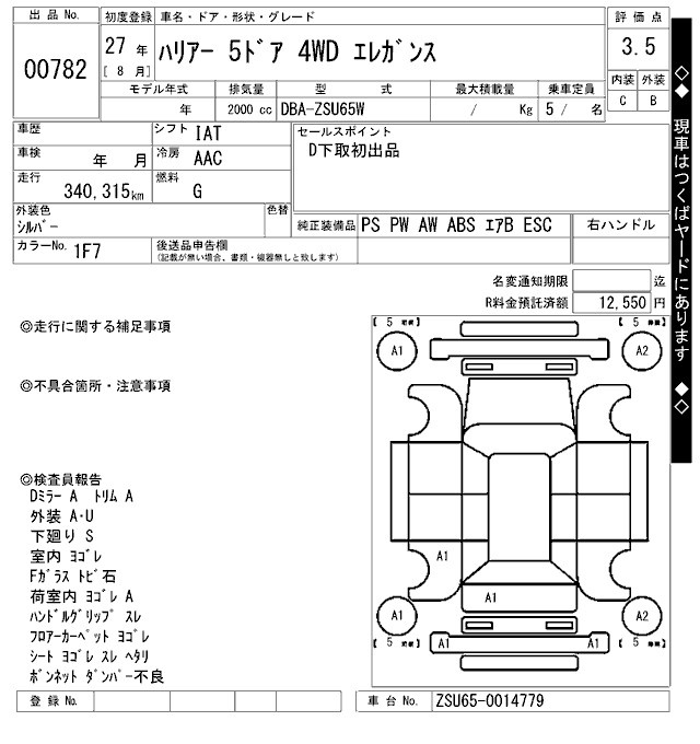 TOYOTA HARRIER