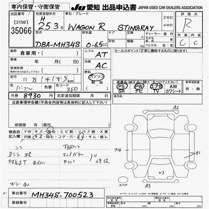 SUZUKI WAGON R