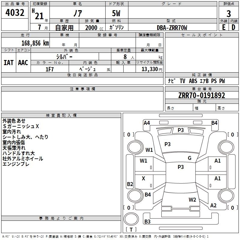 TOYOTA NOAH