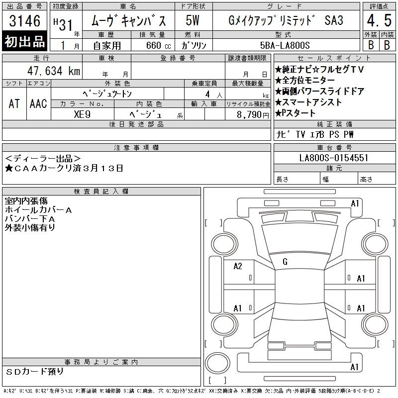 DAIHATSU MOVE CANBUS