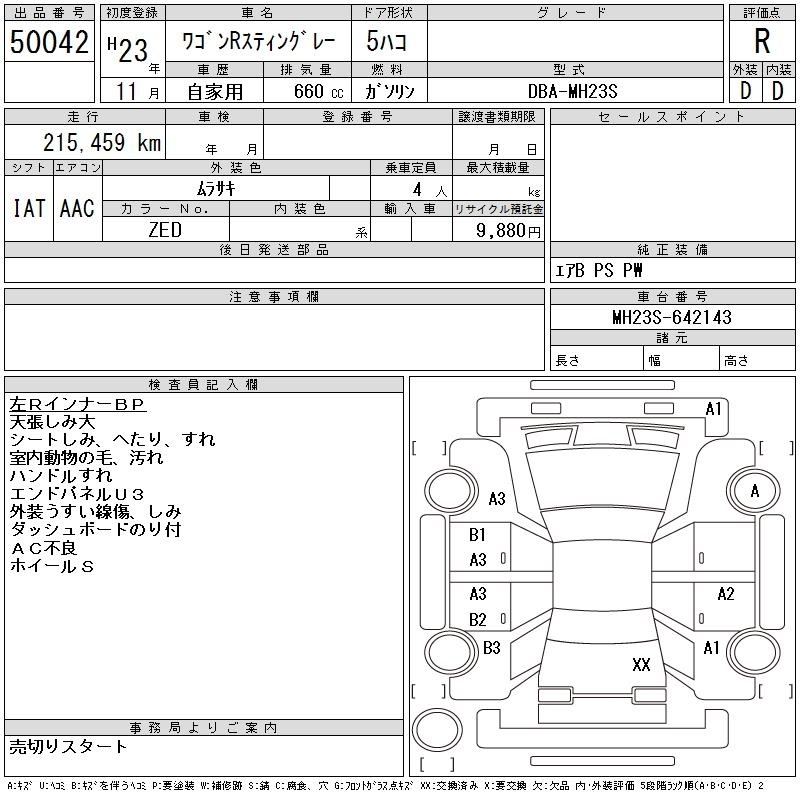 SUZUKI WAGON R
