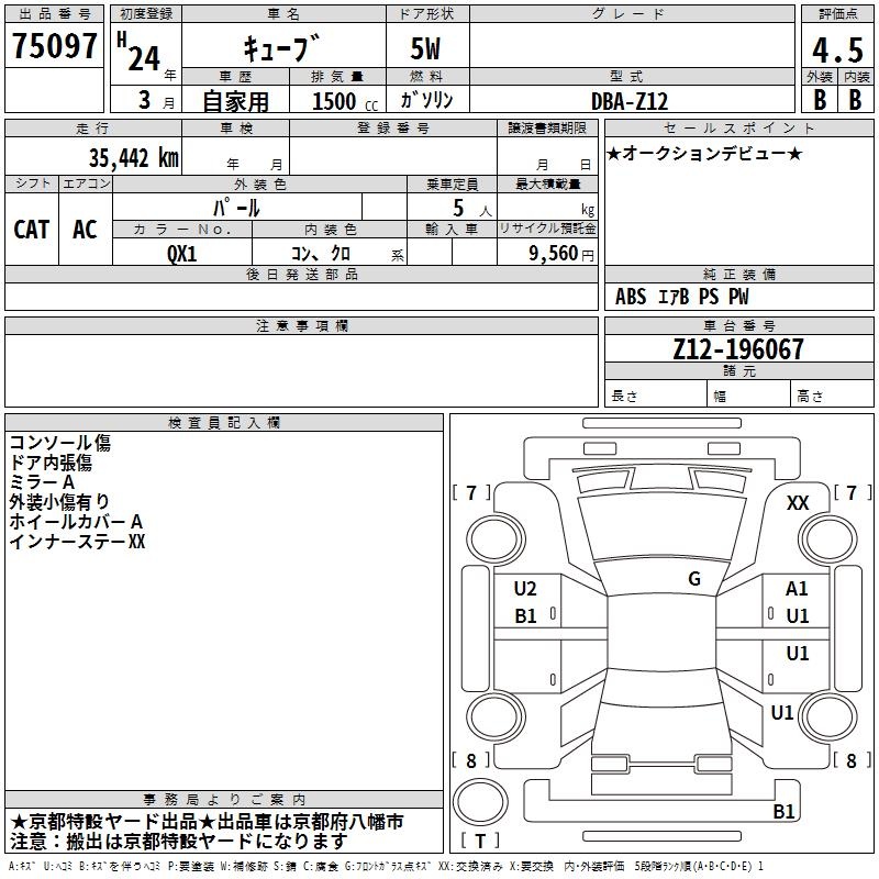 NISSAN CUBE
