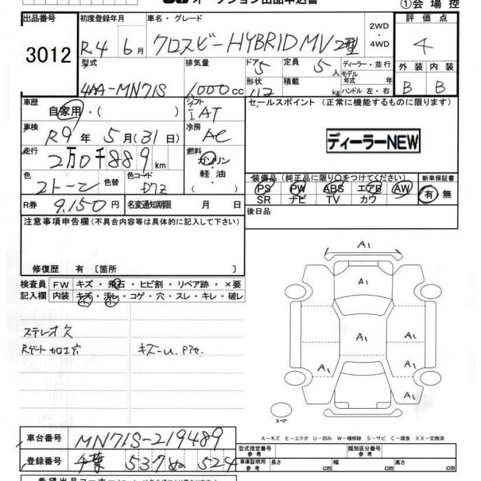SUZUKI XBEE