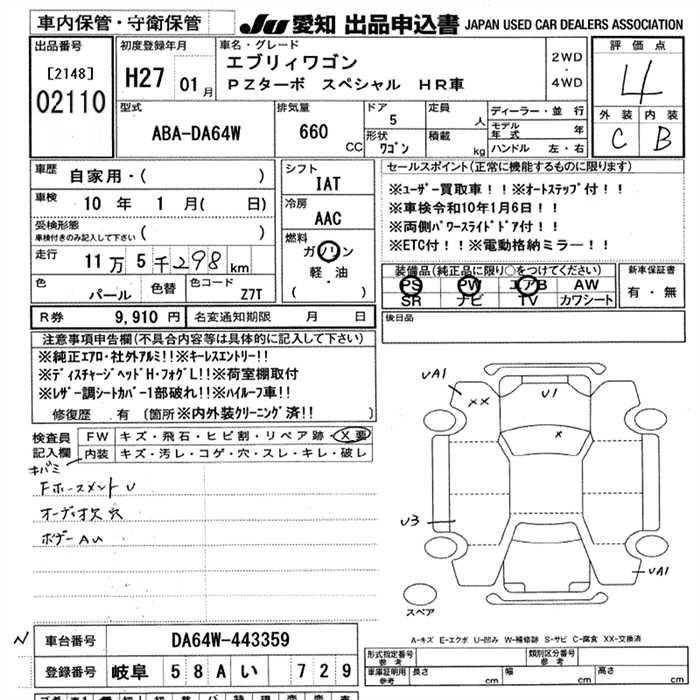SUZUKI EVERY