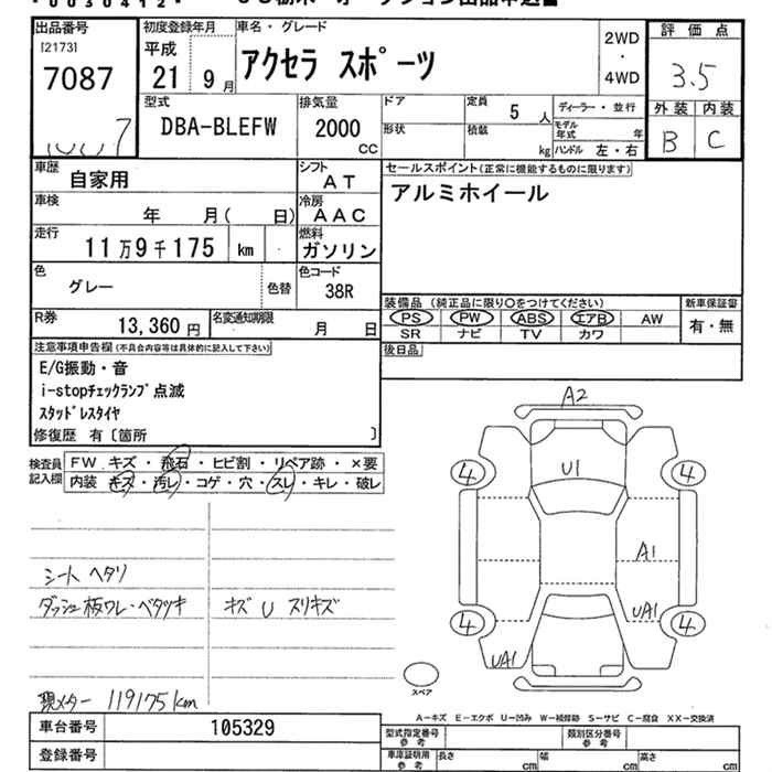 MAZDA AXELA