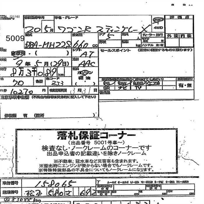 SUZUKI WAGON R