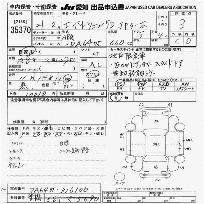 SUZUKI EVERY