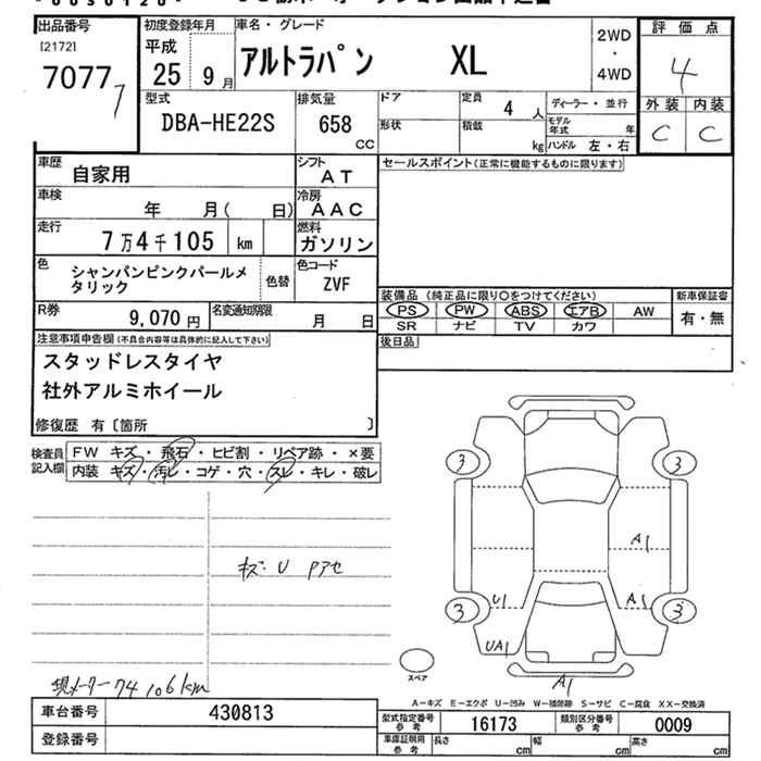 SUZUKI ALTO LAPIN
