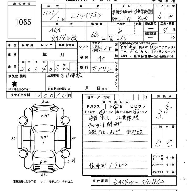 SUZUKI EVERY
