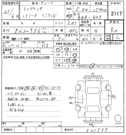 SUBARU IMPREZA