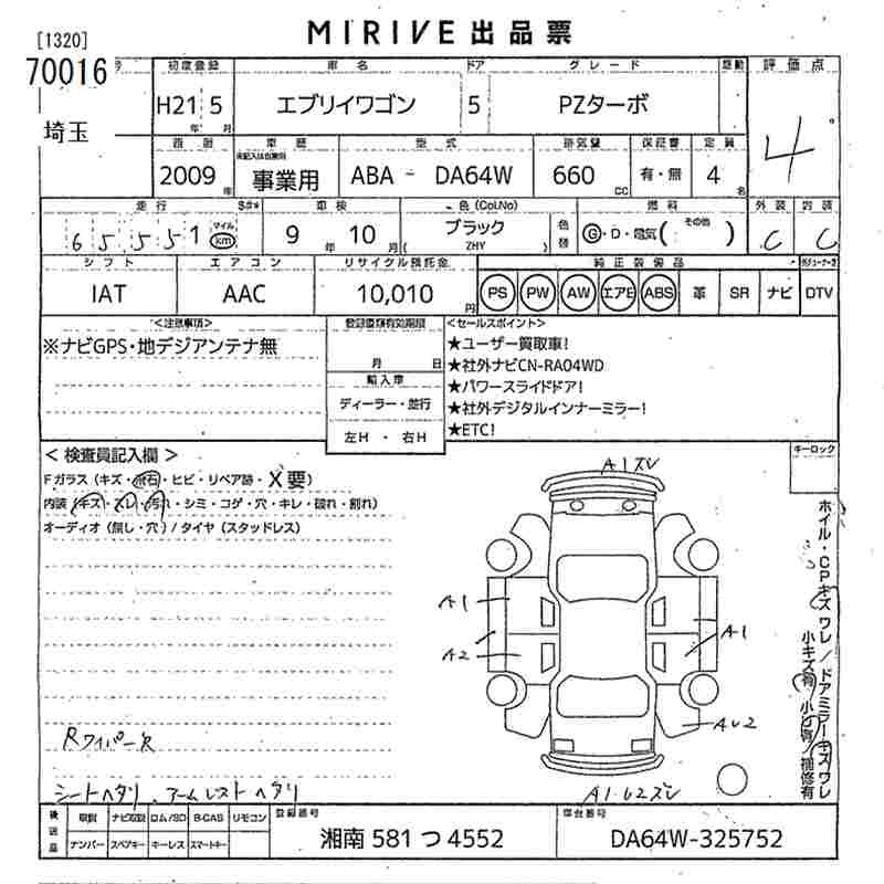 SUZUKI EVERY