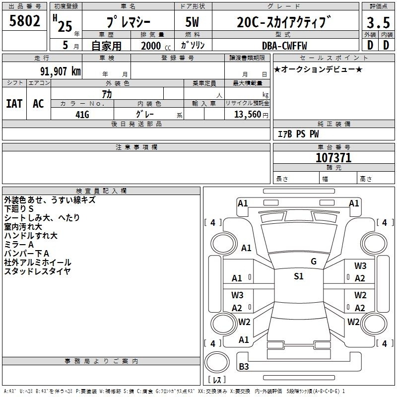 MAZDA PREMACY