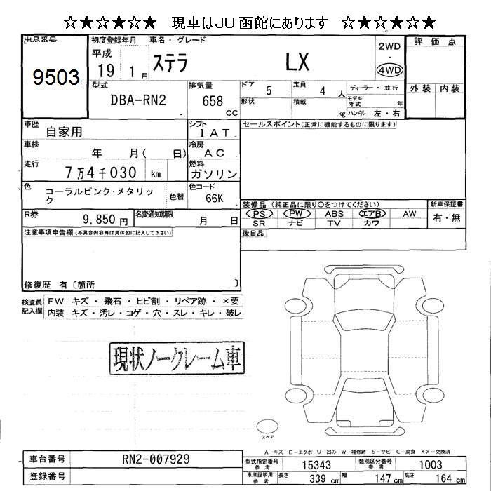 SUBARU STELLA